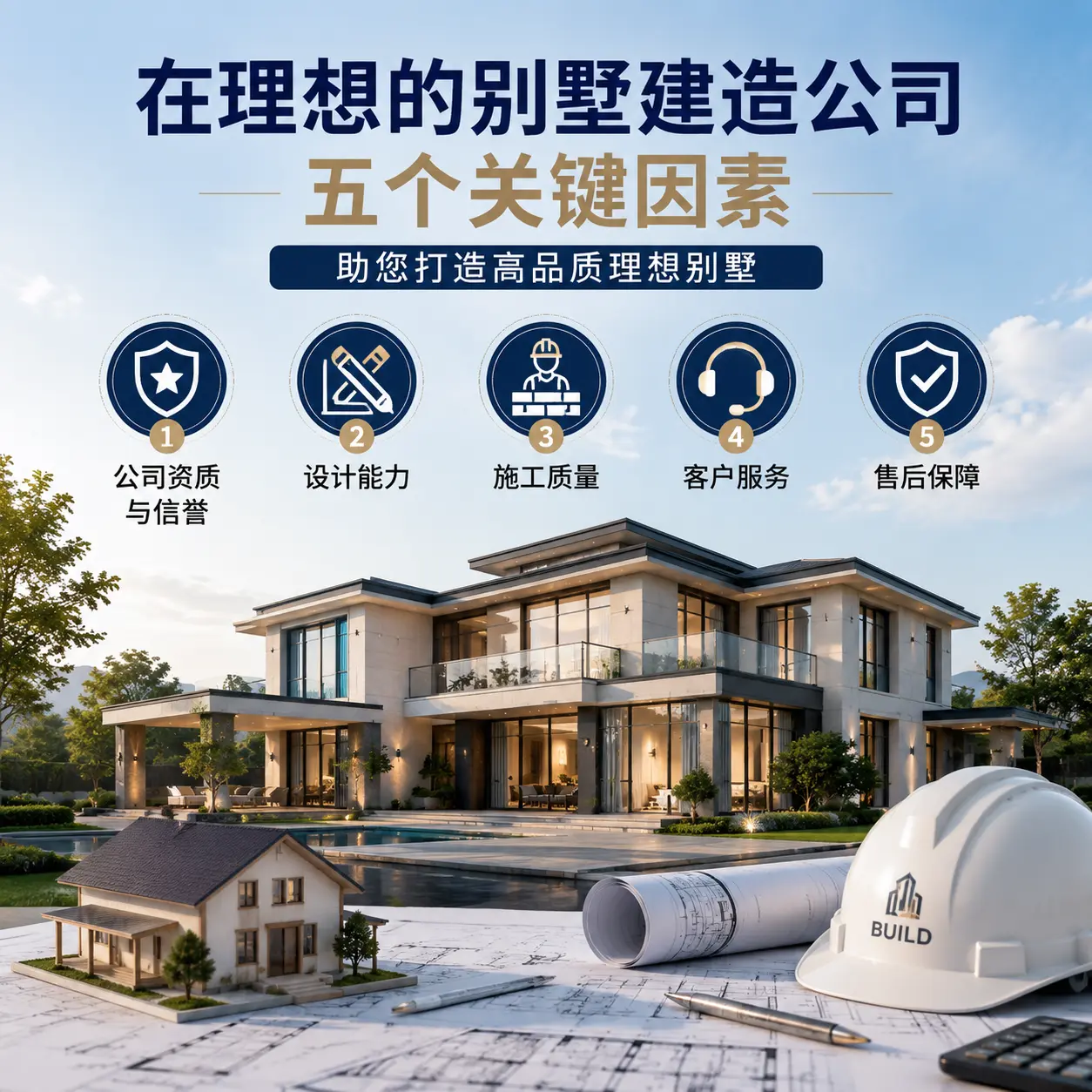 在 从江 找到理想别墅建造公司的五个关键因素