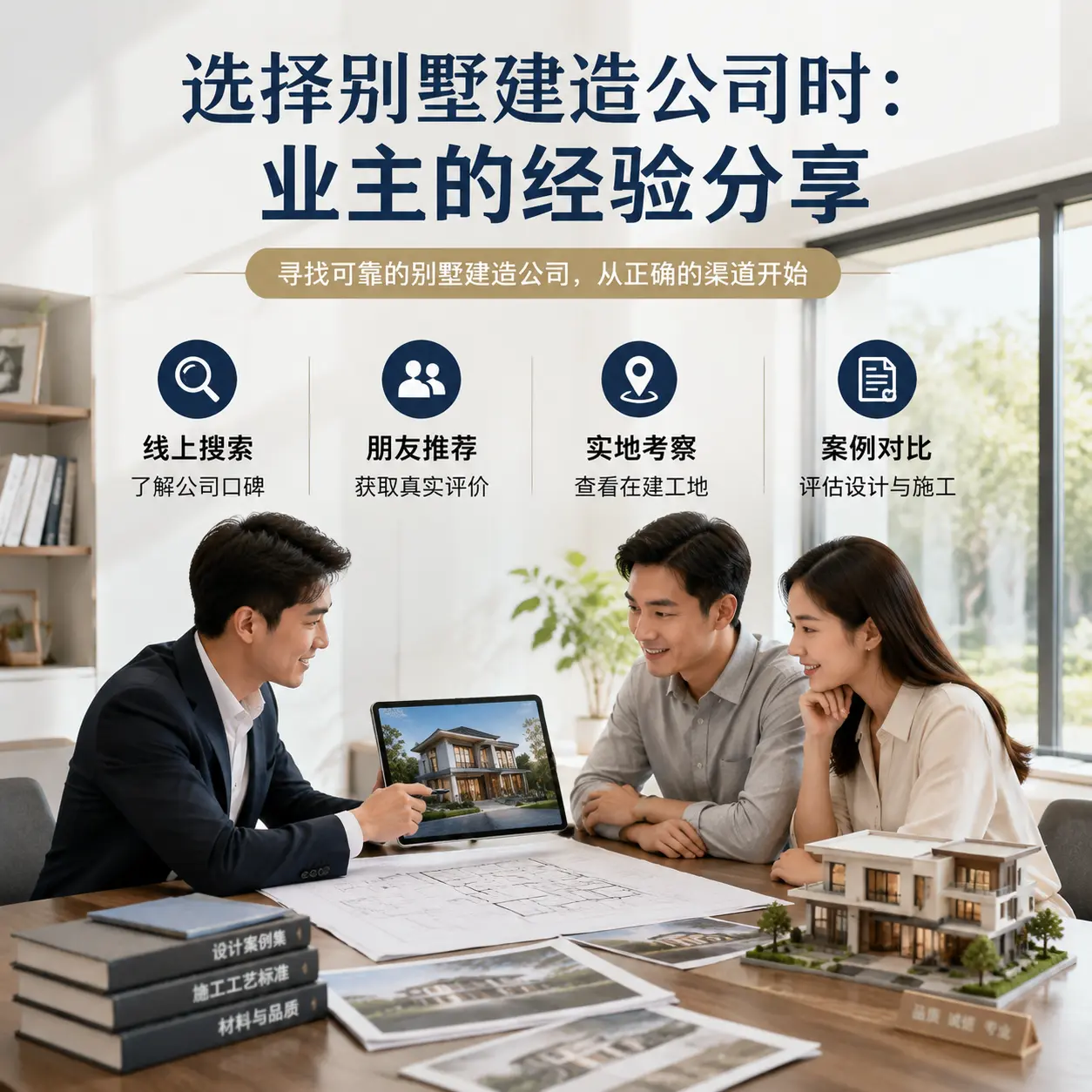 选择别墅建造公司时: 从江 业主的经验分享