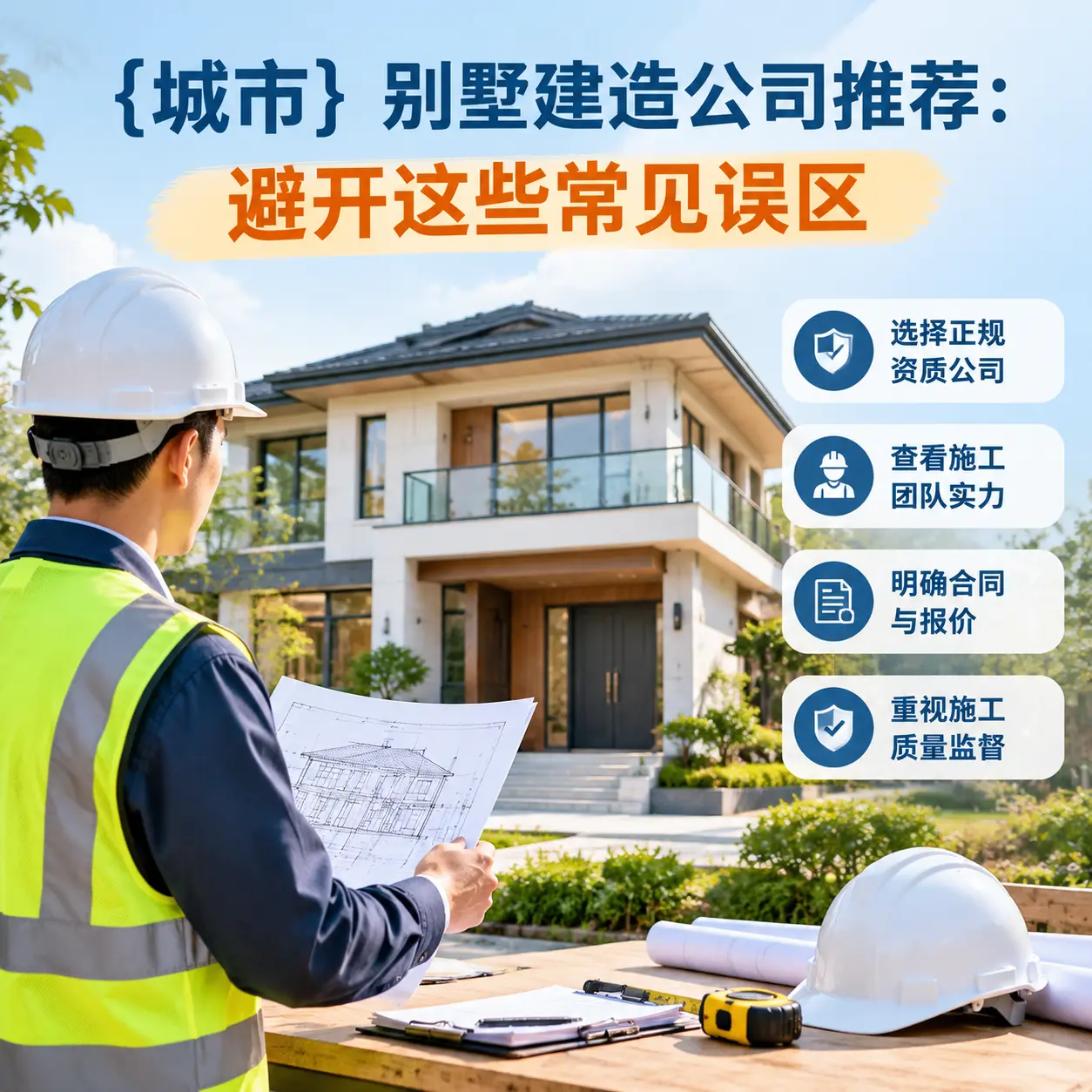 从江 别墅建造公司推荐:避开这些常见误区