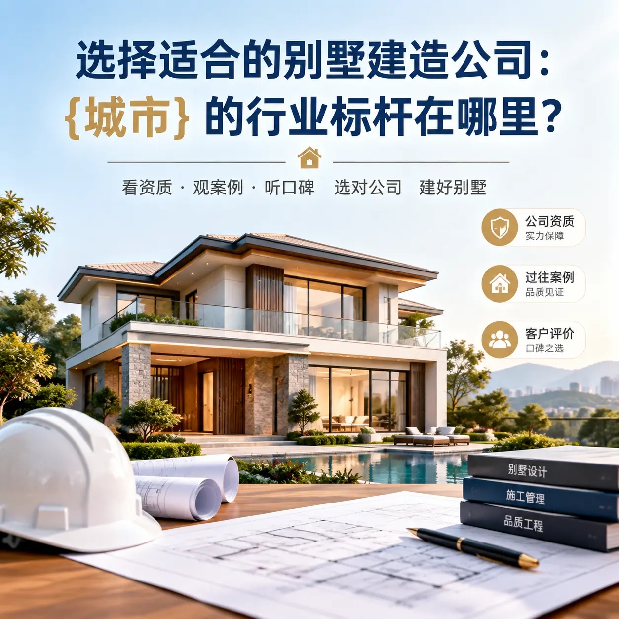 选择适合的别墅建造公司： 从江 的行业标杆在哪里？