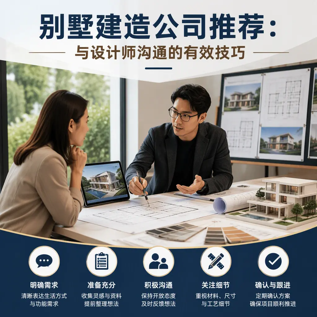 别墅建造公司推荐:与设计师沟通的有效技巧在 从江