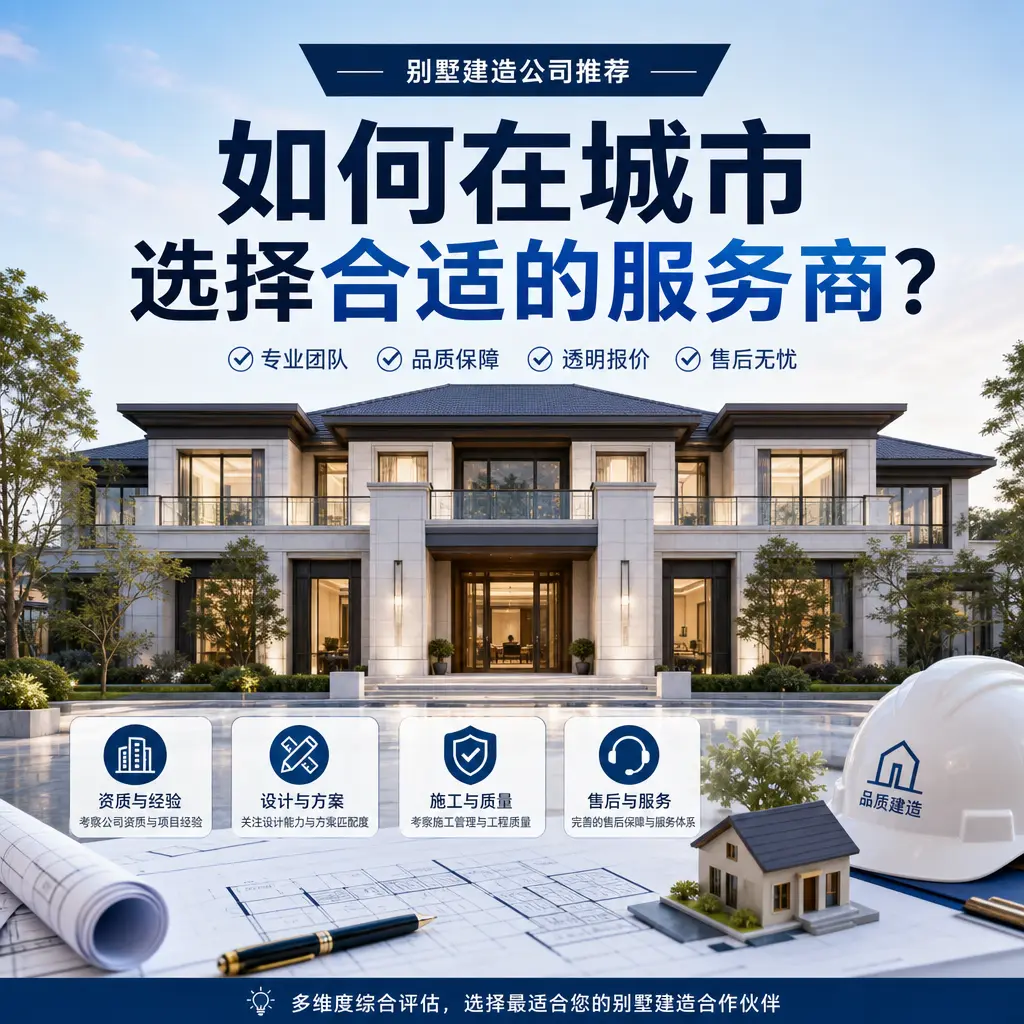 别墅建造公司推荐：如何在 从江 选择合适的服务商？