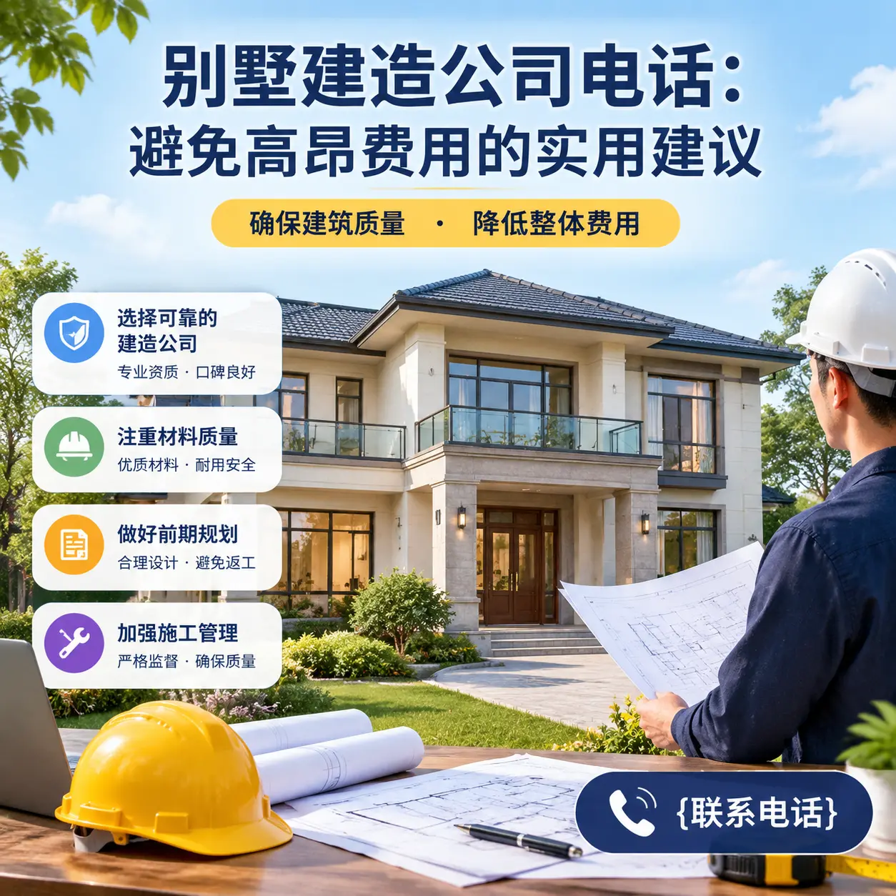 从江别墅建造公司电话：避免高昂费用的实用建议