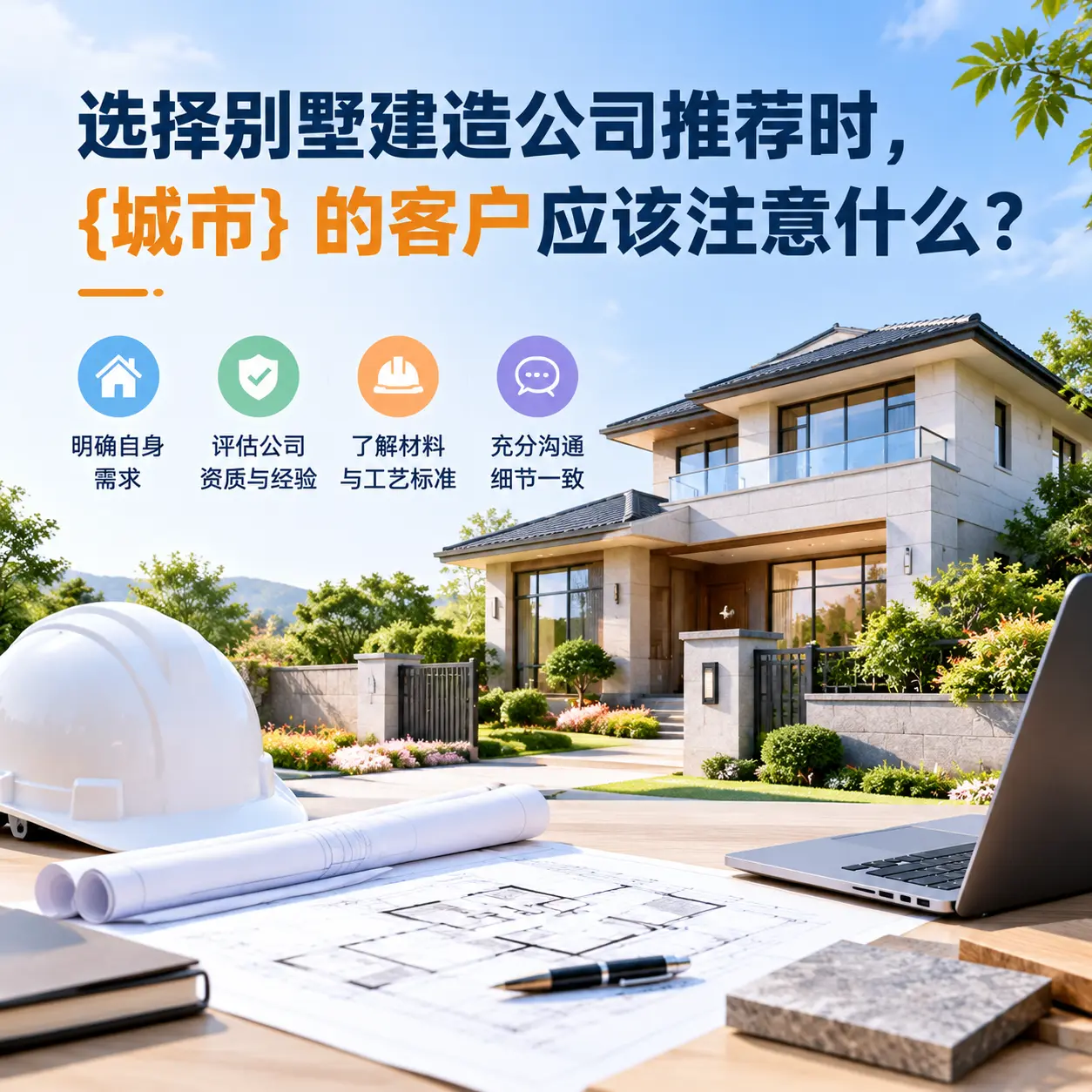 选择别墅建造公司推荐时，从江 的客户应该注意什么？