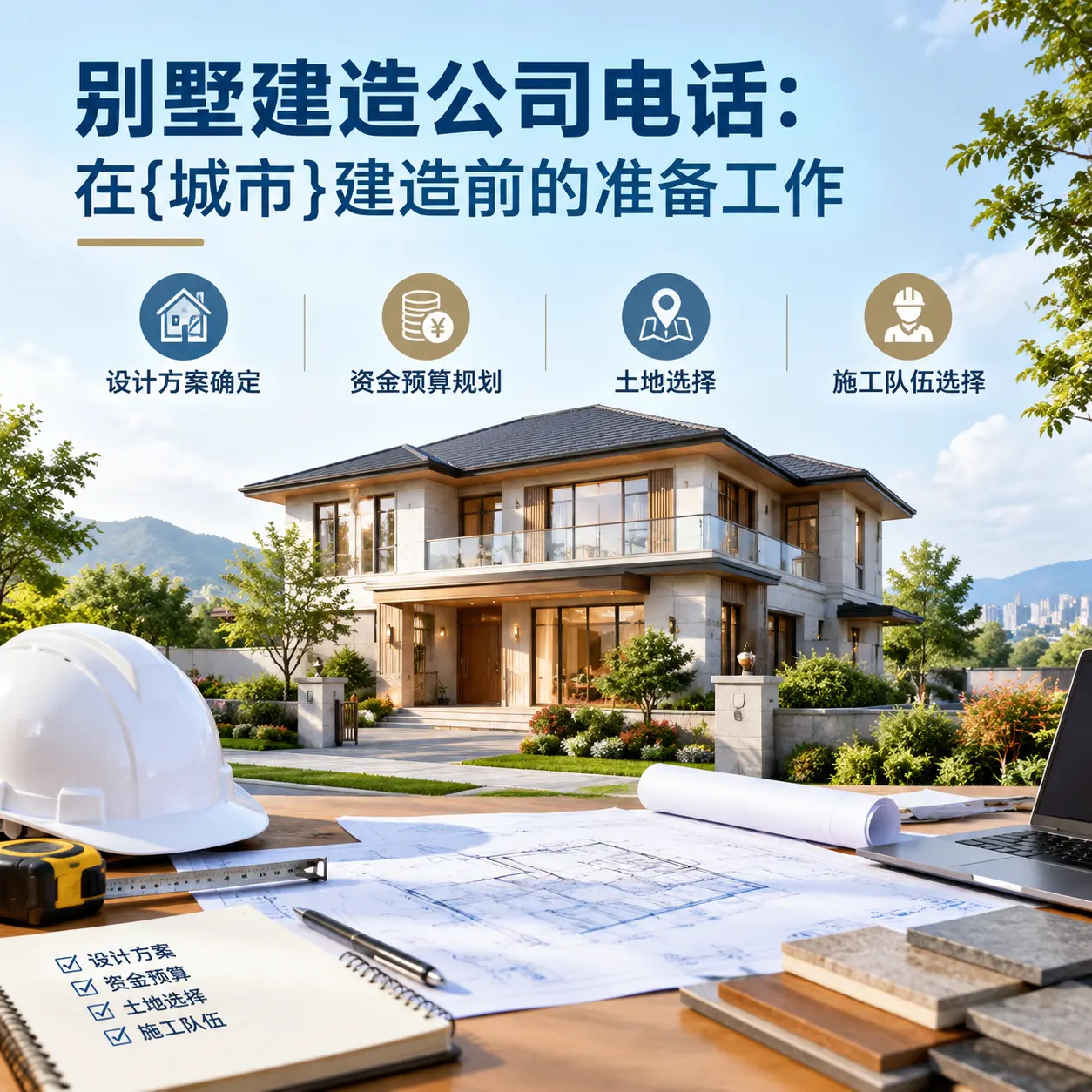 别墅建造公司电话：在从江建造前的准备工作