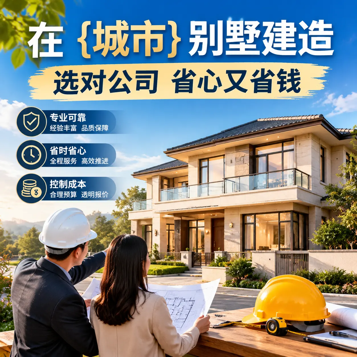 在 从江 别墅建造，选对公司省心又省钱
