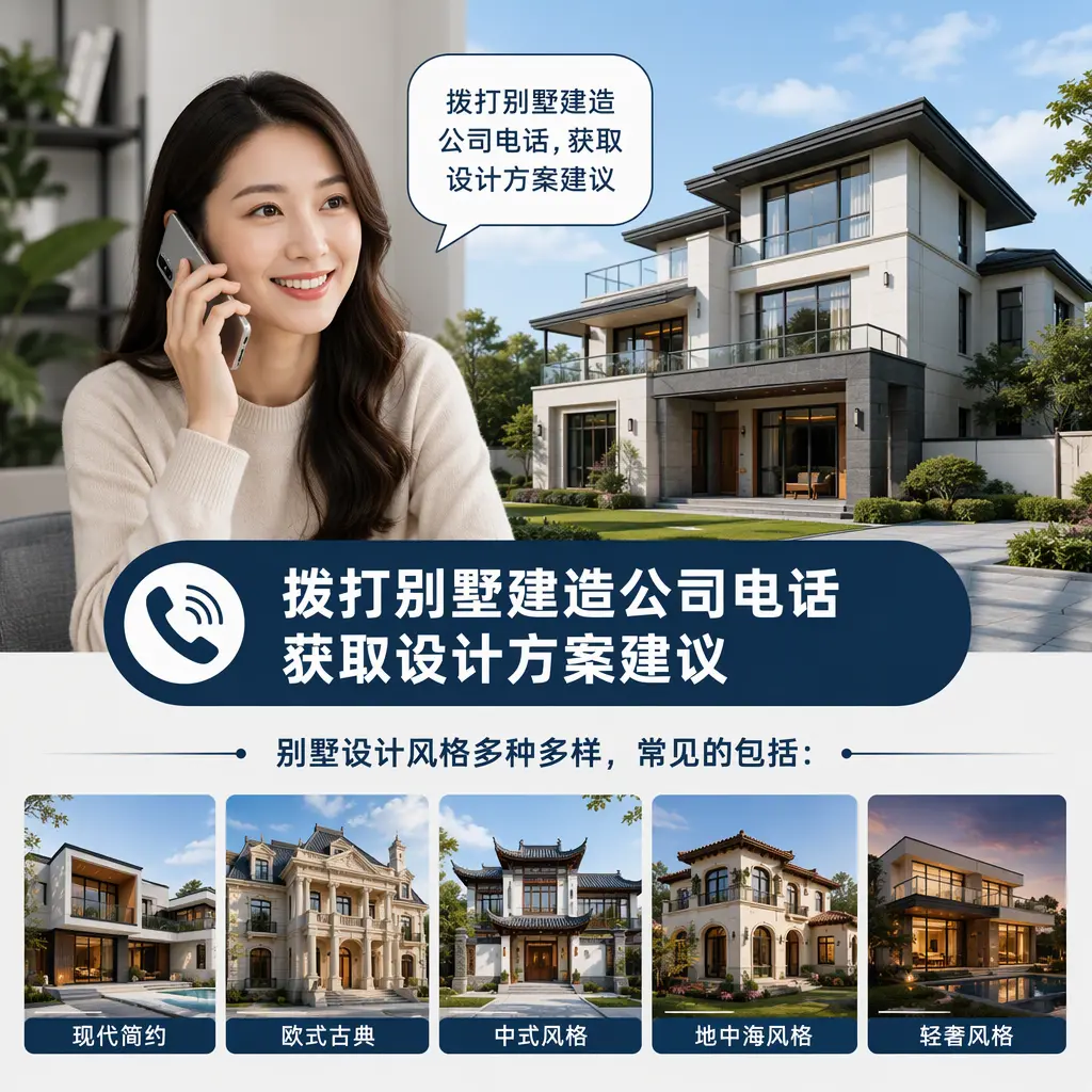 拨打从江别墅建造公司电话，获取设计方案建议