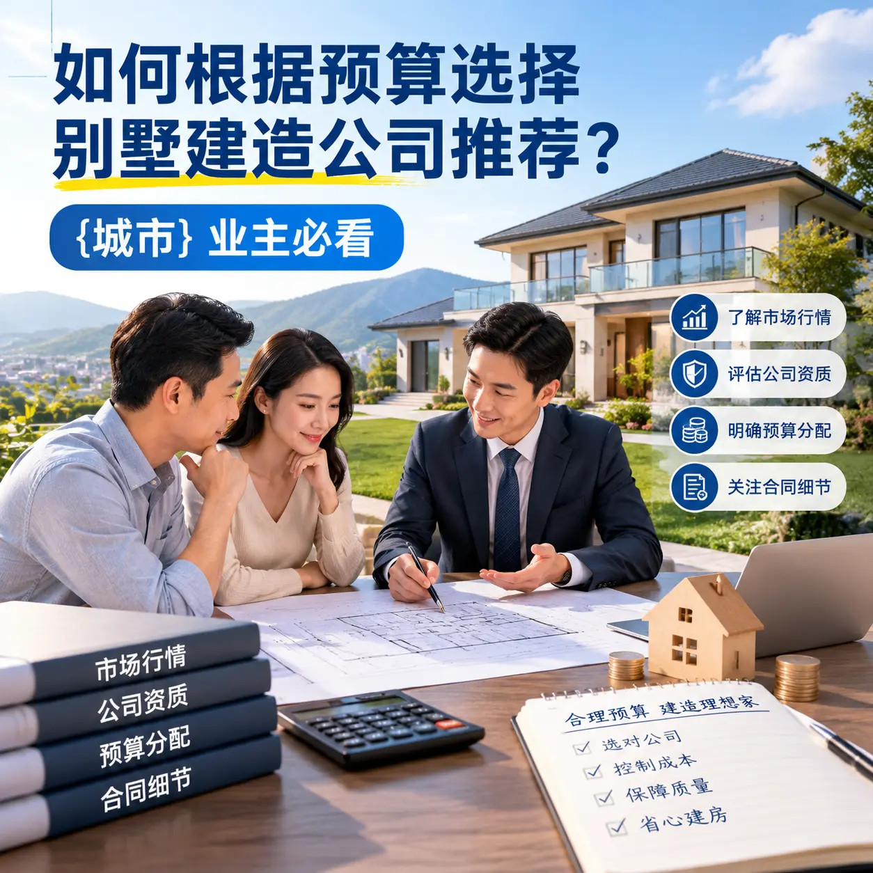 如何根据预算选择别墅建造公司推荐？ 从江 业主必看