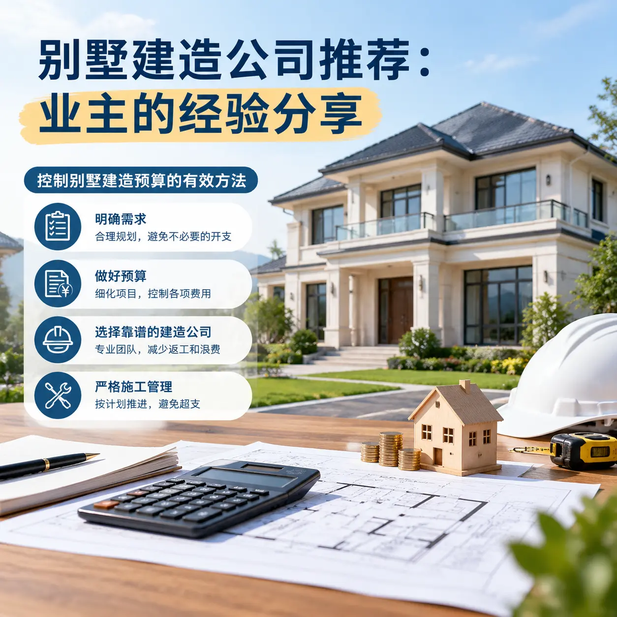 别墅建造公司推荐： 从江 业主的经验分享
