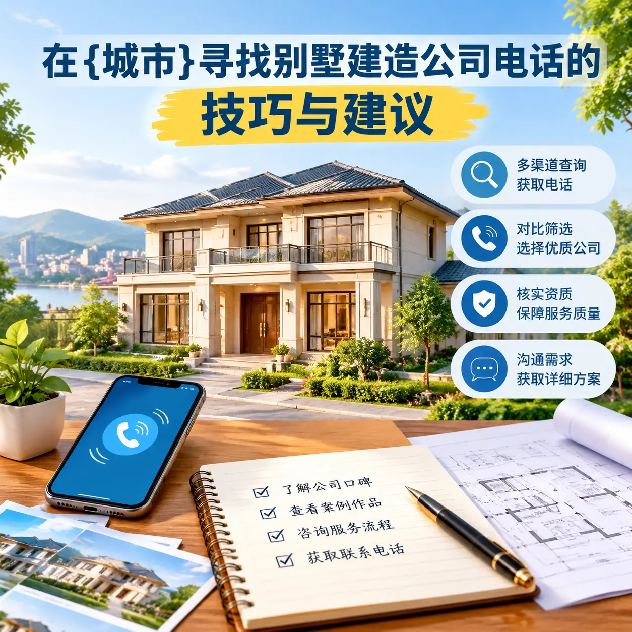 在从江寻找别墅建造公司电话的技巧与建议