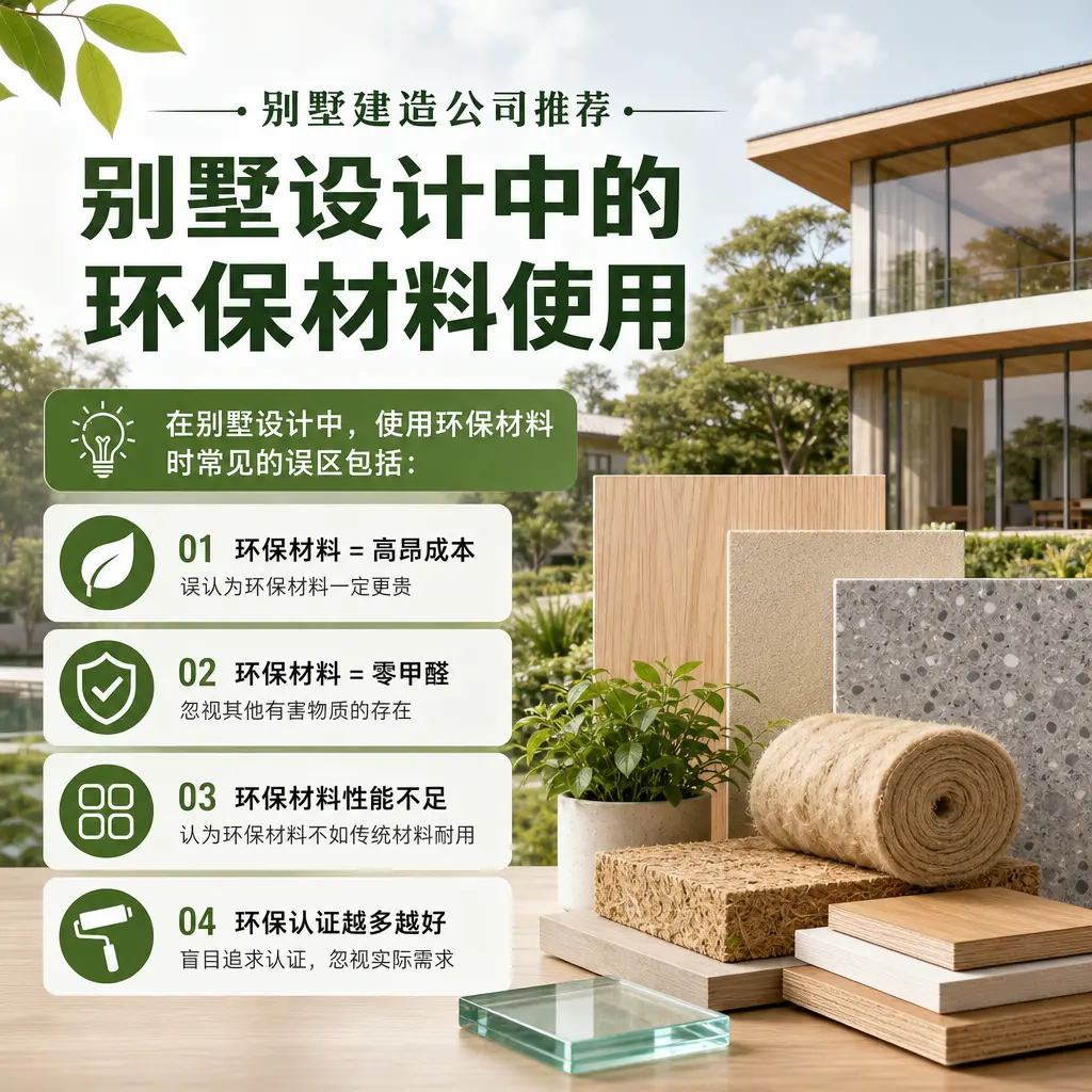 别墅建造公司推荐: 从江 别墅设计中的环保材料使用